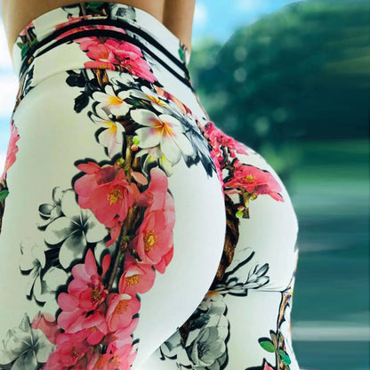 Leggings Women High Waist Yoga Pants Seamless Push Up Multiple Colourful Designs