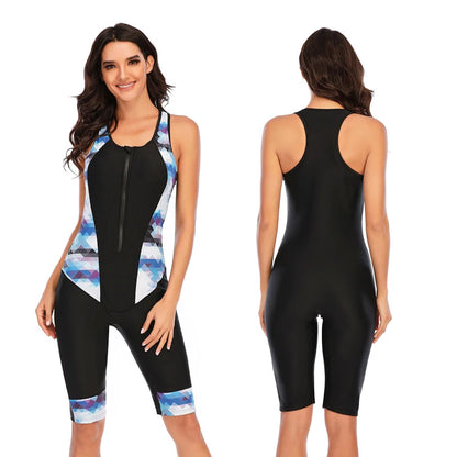 Profession Diving Suit Women Jumpsuit One Piece Wetsuit Swimsuit Long Sleeve Swimwear Women Bathing Suit Surfing Swim Suits