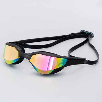 Profession Racing Swimming Goggles Plating Waterproof UV Protection Competition Anti-Fog Glasses Outdoor Match Eyewear