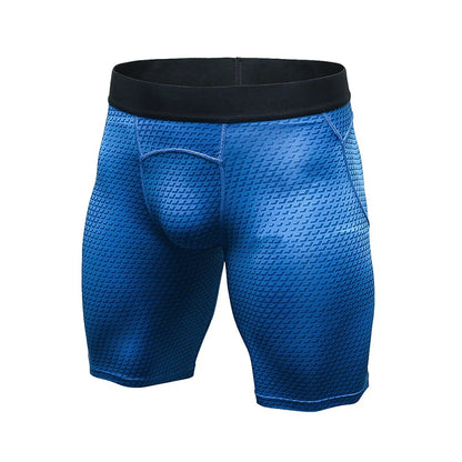 Men Gym Running Shorts Summer Sports Workout Short Pants Leggings Fitness Skinny Training Gym Base Layer Tights