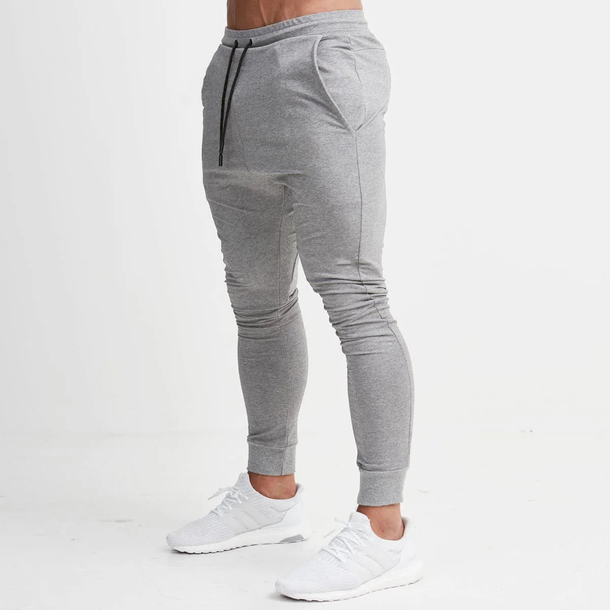 Men's Slim Jogger Pants, Tapered Athletic Sweatpants for Jogging Running Exercise Gym Workout