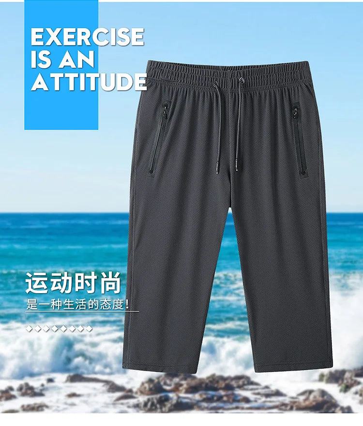 Men's Shorts Sweatpants Summer Style Casual Shorts Men Oversized Pants Sportswear Sports Jogger Trousers Overweight Plus Size