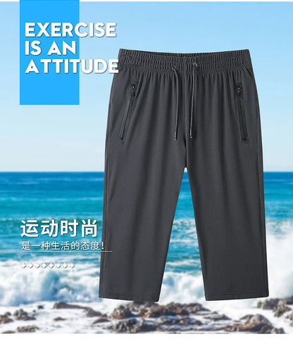 Men's Shorts Sweatpants Summer Style Casual Shorts Men Oversized Pants Sportswear Sports Jogger Trousers Overweight Plus Size