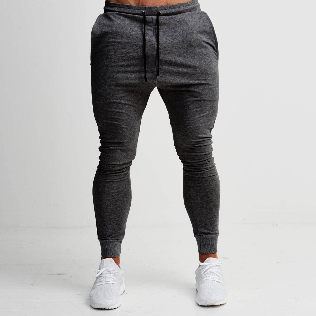 Men's Slim Jogger Pants, Tapered Athletic Sweatpants for Jogging Running Exercise Gym Workout
