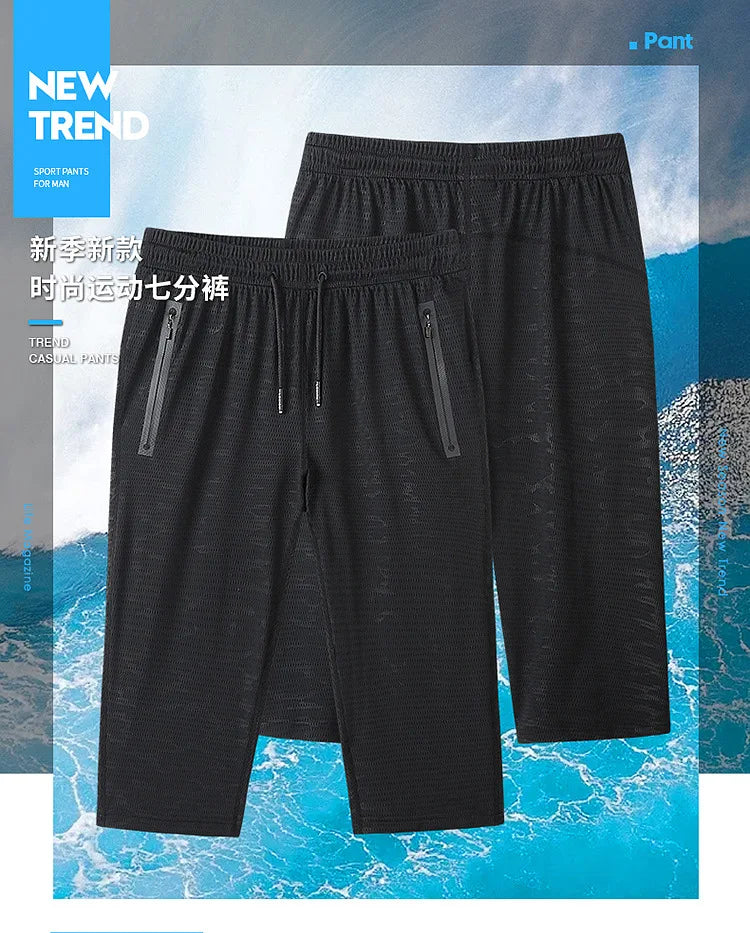 Men's Shorts Sweatpants Summer Style Casual Shorts Men Oversized Pants Sportswear Sports Jogger Trousers Overweight Plus Size