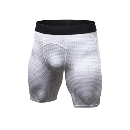 Men Gym Running Shorts Summer Sports Workout Short Pants Leggings Fitness Skinny Training Gym Base Layer Tights