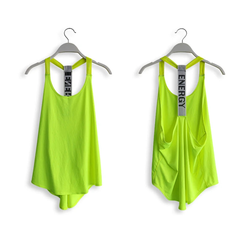 Fitness Top Women Breathable Gym Workout Tank Top Backless Sport T Shirt Women Running Shirt Sportwear