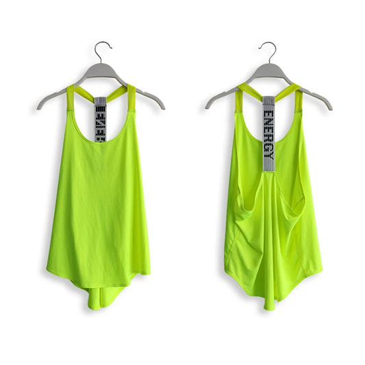 Fitness Top Women Breathable Gym Workout Tank Top Backless Sport T Shirt Women Running Shirt Sportwear
