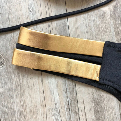 Gold Stamping Women Bikini Set Padded Women Swimsuit Push Up Bikini Swimwear Summer Beachwear Brazil Bathing Suit