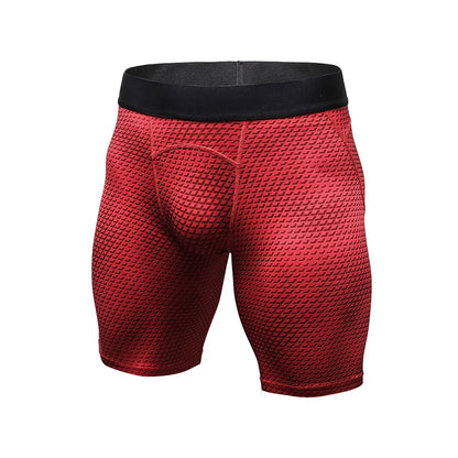 Men Gym Running Shorts Summer Sports Workout Short Pants Leggings Fitness Skinny Training Gym Base Layer Tights