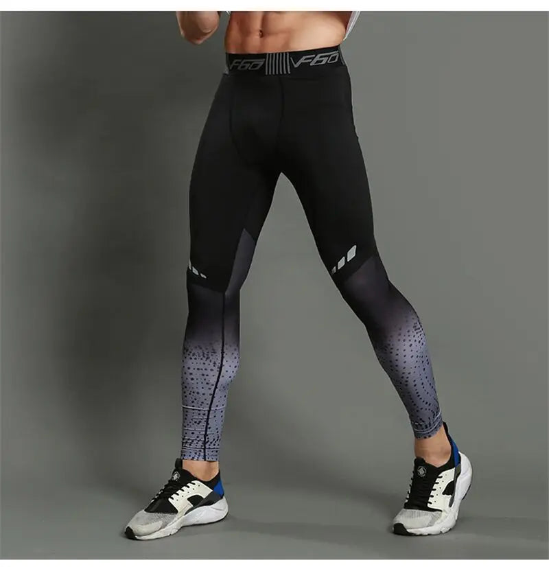 Men's Compression Pants Men Training Gym Leggings Bodybuilding Training Leggings Sport Pants Trousers Men Running Tights