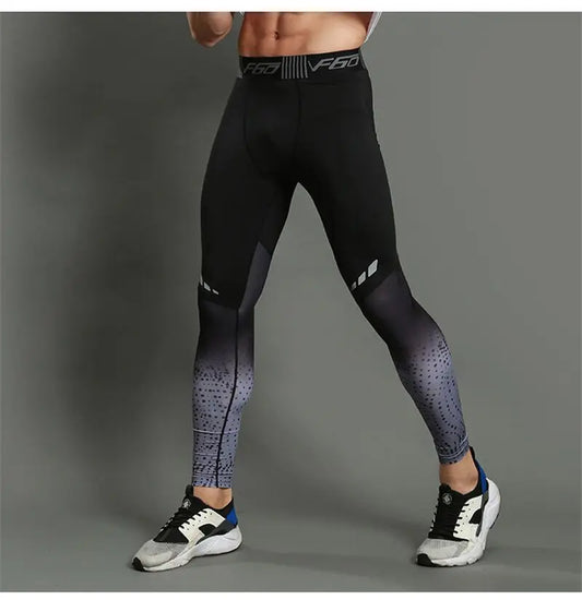 Men's Compression Pants Men Training Gym Leggings Bodybuilding Training Leggings Sport Pants Trousers Men Running Tights