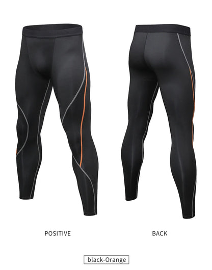 Men's Tights Compression Sport Pants Men Running Gym Leggings Training and Joggings Leggings  Soccer Tights Sports Pants for Men