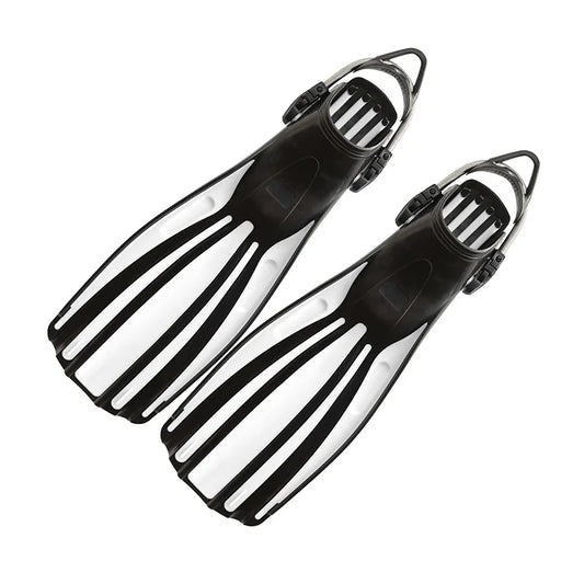 Scuba Diving Stainless Steel Spring Fin Straps Fins Adult Swim Shoes Silicone Long Snorkeling Monofin Dive Flippers