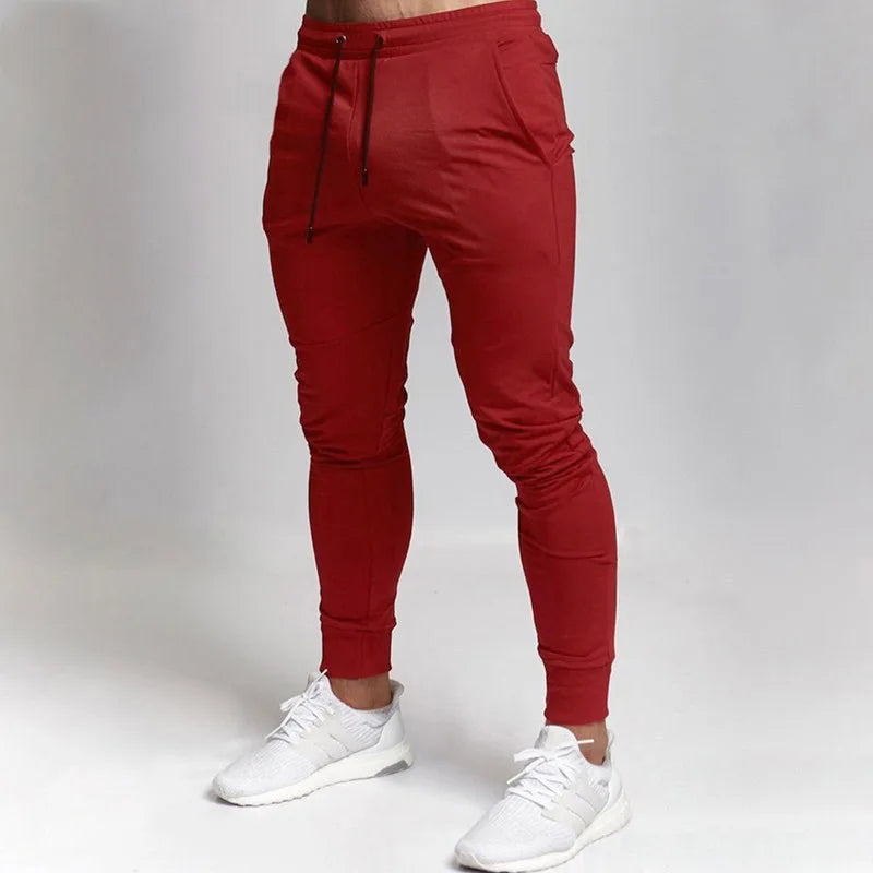 Men's Slim Jogger Pants, Tapered Athletic Sweatpants for Jogging Running Exercise Gym Workout
