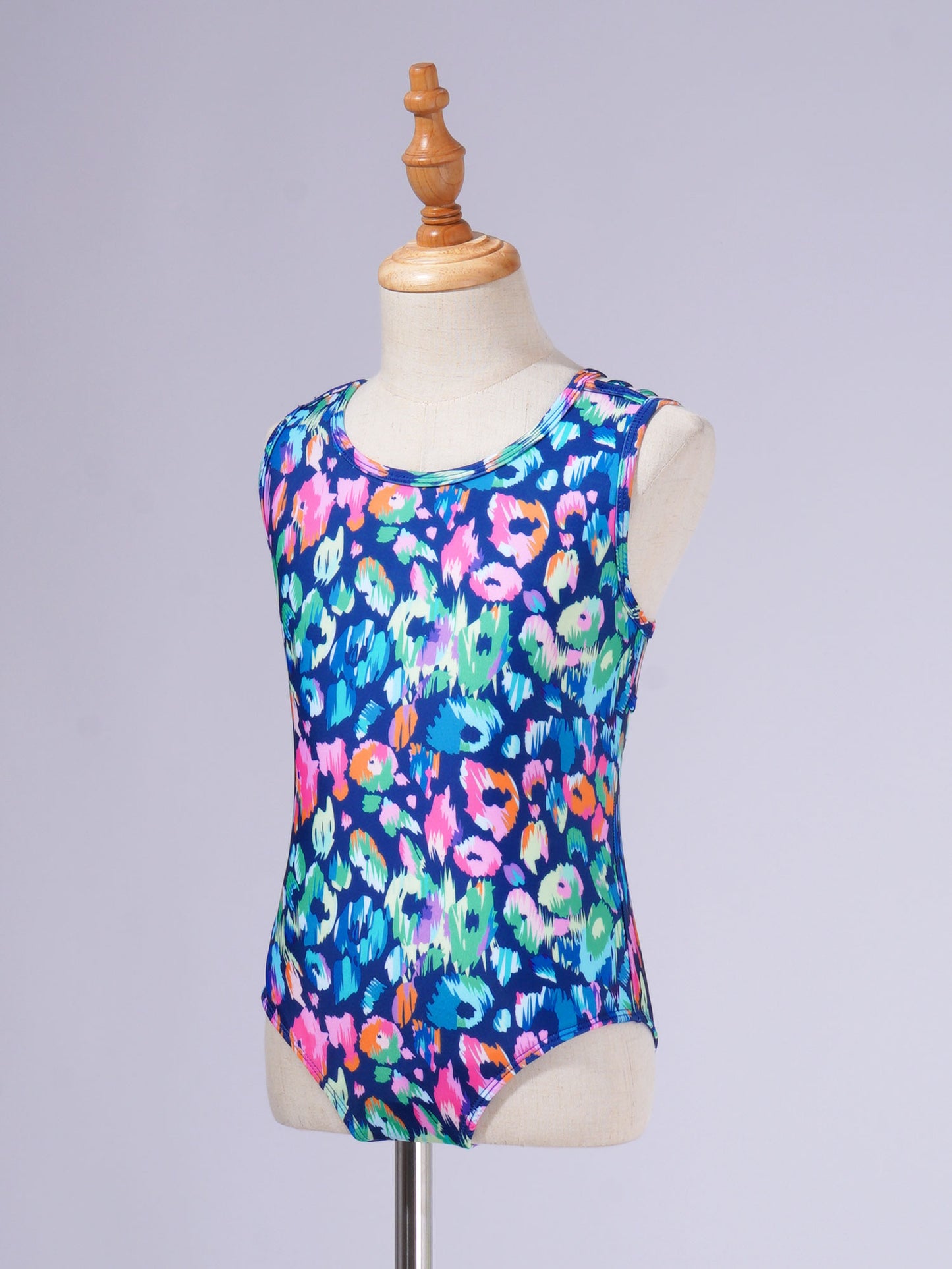 Kids Girls Print One-piece Swimsuit Fish Scales Mermaid Bodysuit Swimwear Pool Party Water Park Bathing Suit for Beach Vacation