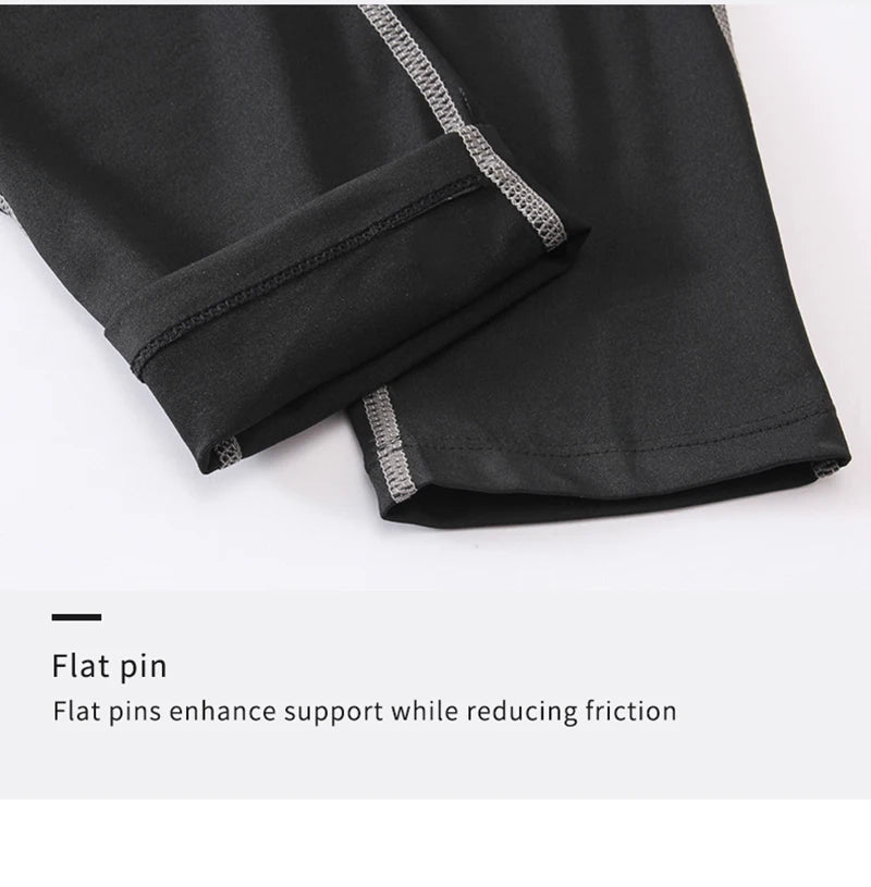 Men's Tights Compression Sport Pants Men Running Gym Leggings Training and Joggings Leggings  Soccer Tights Sports Pants for Men
