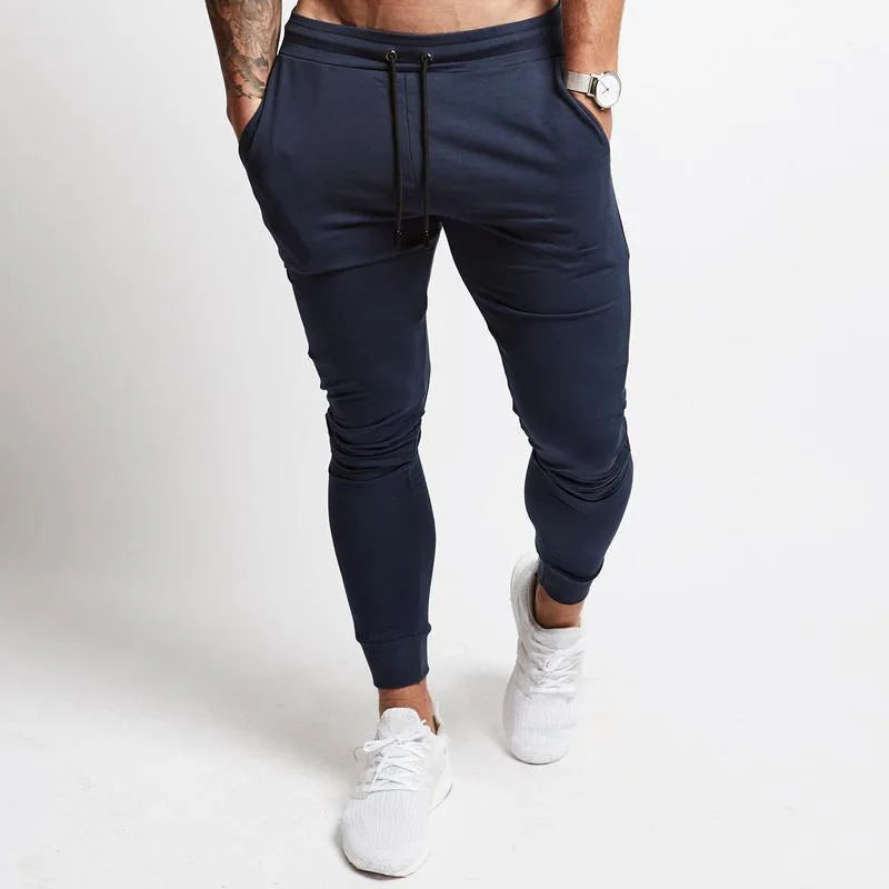 Men's Slim Jogger Pants, Tapered Athletic Sweatpants for Jogging Running Exercise Gym Workout