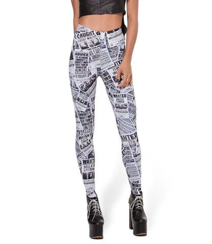 Women Legging Tiger Shark Star Art Printing Fitness leggings Fashion Slim High Waist Leggings Woman Pants Christmas Gift