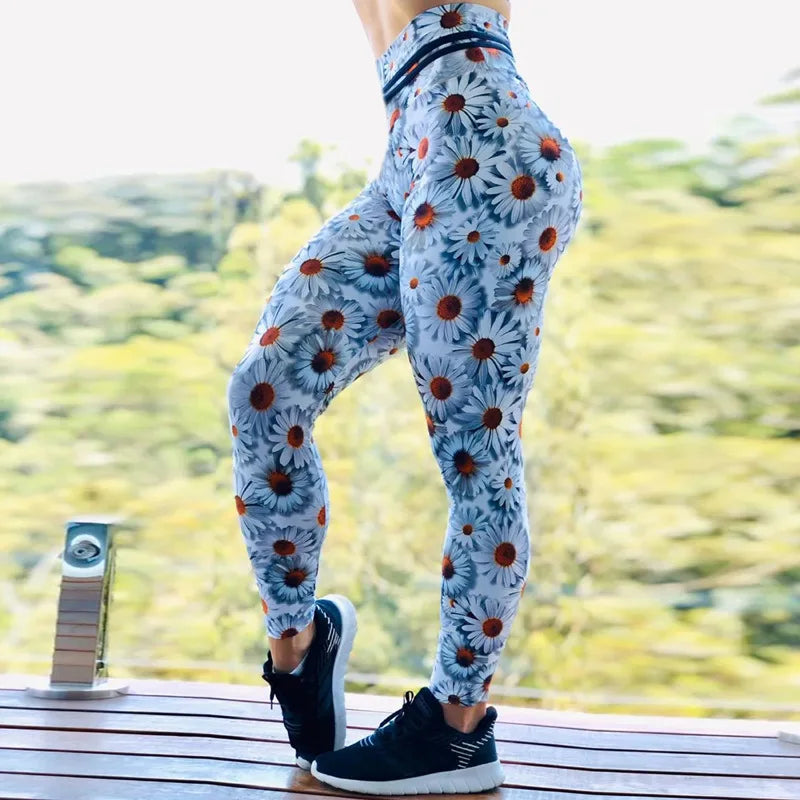 Plus Size Sport Leggings Women High Waist Yoga Pants Fitness Running Seamless Leggings Push Up Workout Training Tight Gymwear