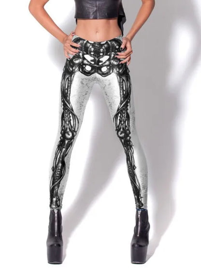 Women Legging Tiger Shark Star Art Printing Fitness leggings Fashion Slim High Waist Leggings Woman Pants Christmas Gift