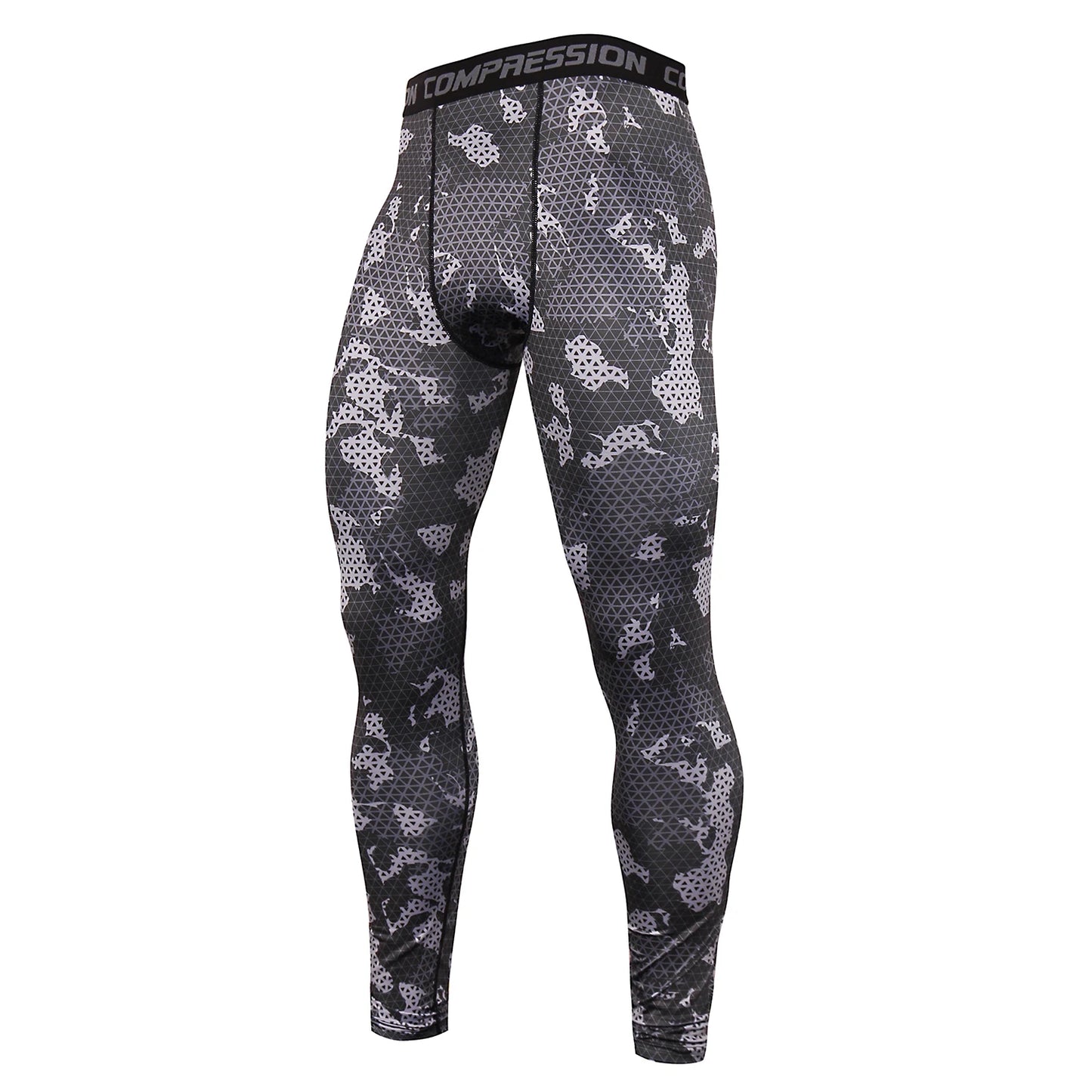 Mens Compression Pants Quick Dry Fit Men Leggings Fitness Running Tights Trousers Male Sportswear Training Sport Gym Leggings