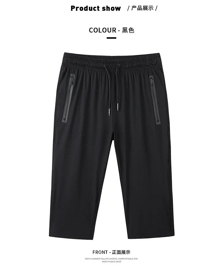 Men's Shorts Sweatpants Summer Style Casual Shorts Men Oversized Pants Sportswear Sports Jogger Trousers Overweight Plus Size