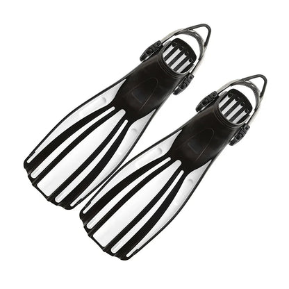 Scuba Diving Stainless Steel Spring Fin Straps Fins Adult Swim Shoes Silicone Long Snorkeling Monofin Dive Flippers