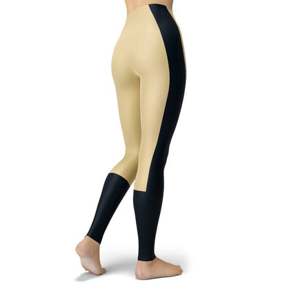 Printed Women's Sport Leggings Femme Fresh Color Striped Elastic Workout Blue Legging Outdoor Clothes