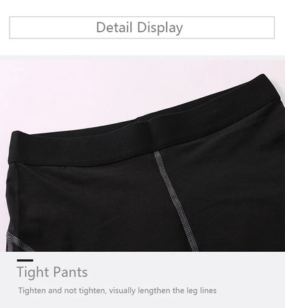High Quality Sport Shorts Men Compression Shorts Jogging Fitness Short Training Short Legging Bottoms Pants Soccer Workout Short