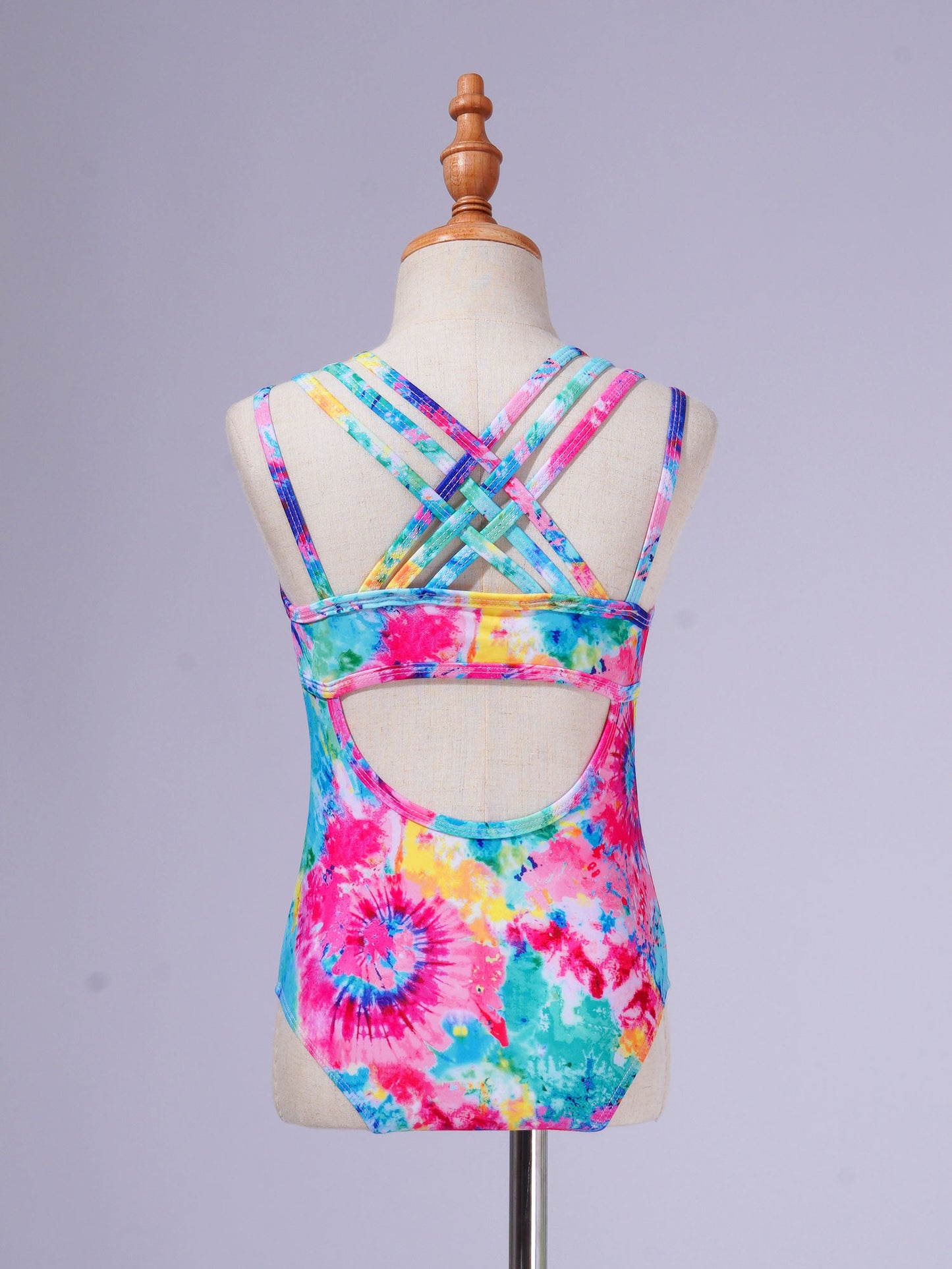 Kids Girls Print One-piece Swimsuit Fish Scales Mermaid Bodysuit Swimwear Pool Party Water Park Bathing Suit for Beach Vacation