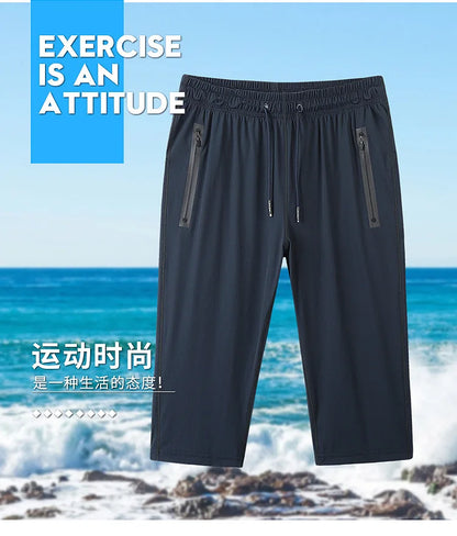 Men's Shorts Sweatpants Summer Style Casual Shorts Men Oversized Pants Sportswear Sports Jogger Trousers Overweight Plus Size