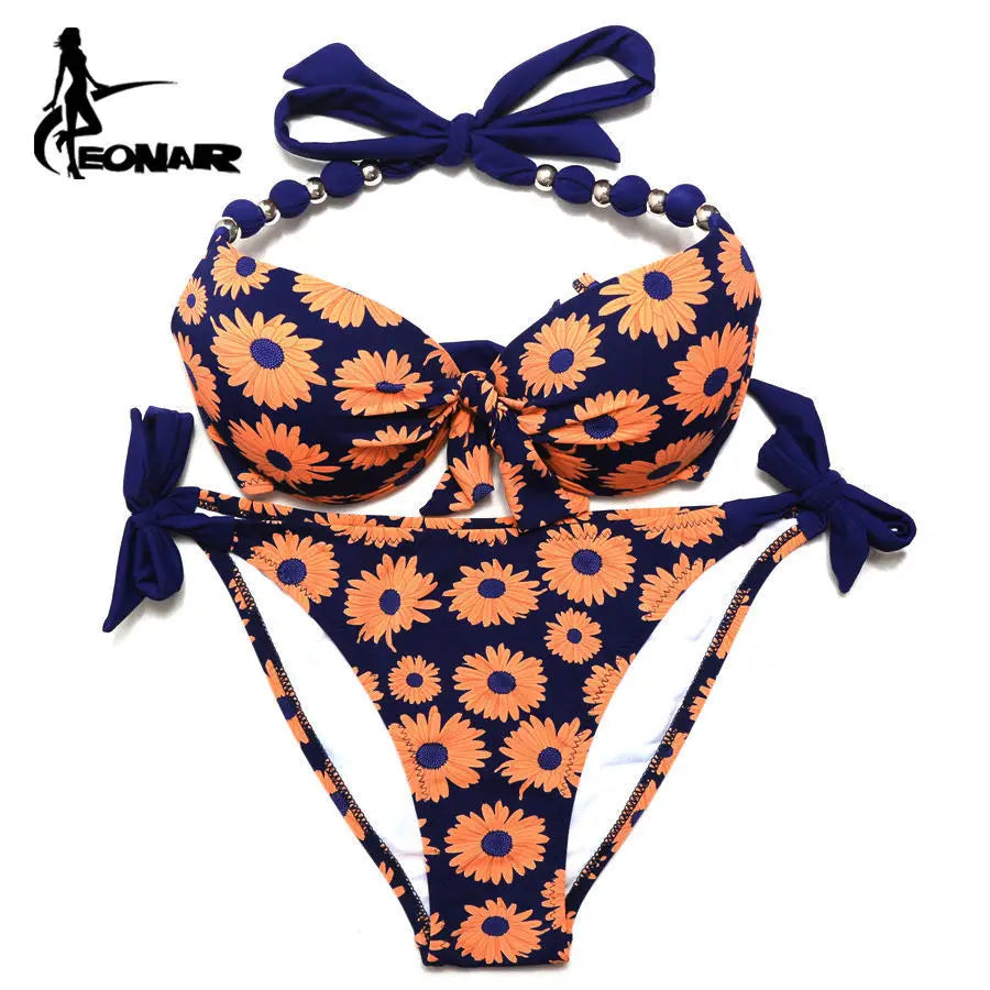 Women Bikini Offer Combined Size Swimsuit Push Up Bikini Sets Brazilian Bathing Suits Swimwear Female XXL