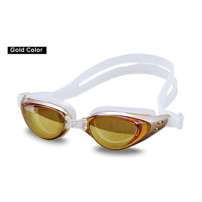 colorful Unisex coating mirrored swimming goggles adult water sportswear anti-fog anti-UV Waterproof swimming Glasses