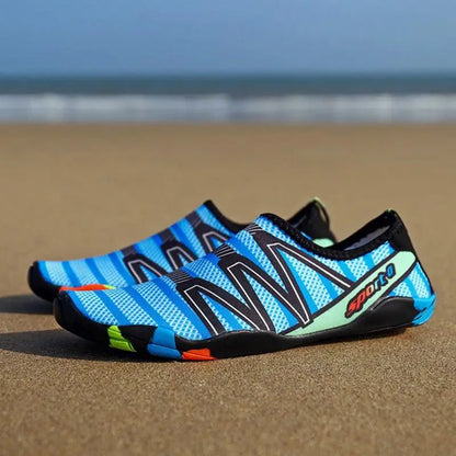 Unisex Swimming Shoes Water Sports Aqua Beach Surfing Slippers Upstream Light Athletic Footwear Swimming For Men Women