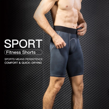 Men Gym Running Shorts Summer Sports Workout Short Pants Leggings Fitness Skinny Training Gym Base Layer Tights