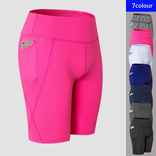 Gym Shorts Women Yoga Shorts Compression sport shorts for women Workout Slim fitness shorts