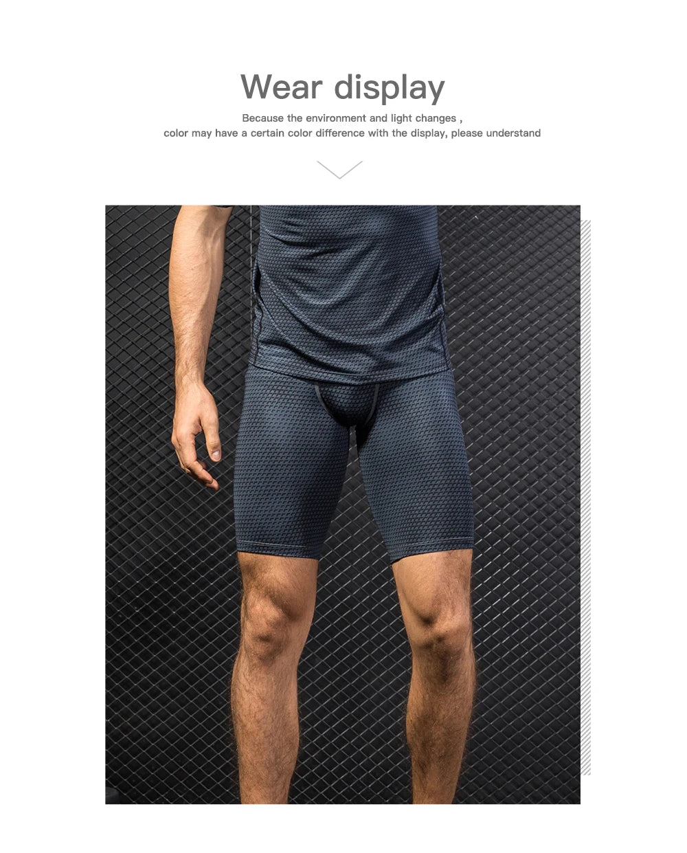 Men Gym Running Shorts Summer Sports Workout Short Pants Leggings Fitness Skinny Training Gym Base Layer Tights