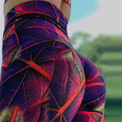 NADANBAO Sporting Leggings Women Green Wings Print Pants Multi Designs