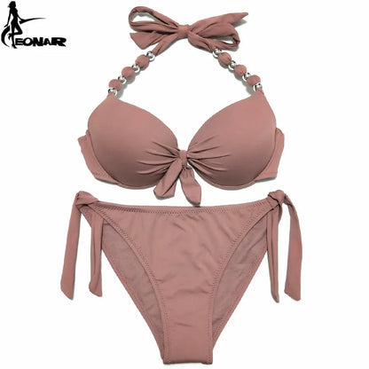 Women Bikini Offer Combined Size Swimsuit Push Up Bikini Sets Brazilian Bathing Suits Swimwear Female XXL