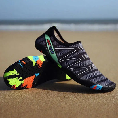 Unisex Swimming Shoes Water Sports Aqua Beach Surfing Slippers Upstream Light Athletic Footwear Swimming For Men Women