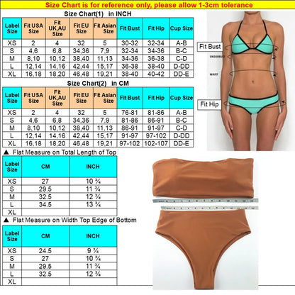 Bikini Set Summer Swimwear Biquini Beach Women's Swimsuit Bathing Suit Push Up Brazilian Bikini