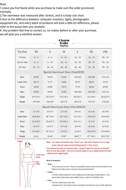 Women One Piece Sports Swimsuit Ladies Athletic Swimwear Racerback Padded Bikini Boyleg Beach Wear Bathing Suits