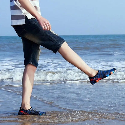Unisex Swimming Shoes Water Sports Aqua Beach Surfing Slippers Upstream Light Athletic Footwear Swimming For Men Women