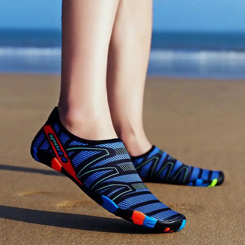 Unisex Swimming Shoes Water Sports Aqua Beach Surfing Slippers Upstream Light Athletic Footwear Swimming For Men Women