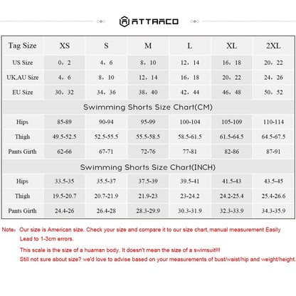 Attraco Women Sports Swimming Trunks Ladies Bikini Bottom Boy Shorts Swimwear Briefs Slim Patchwork Skinny Swim Shorts