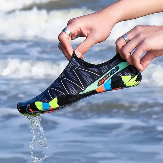 Unisex Swimming Shoes Water Sports Aqua Beach Surfing Slippers Upstream Light Athletic Footwear Swimming For Men Women