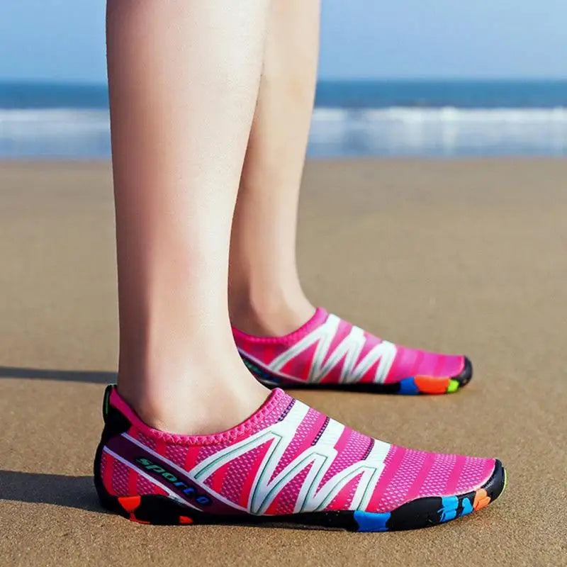Unisex Swimming Shoes Water Sports Aqua Beach Surfing Slippers Upstream Light Athletic Footwear Swimming For Men Women