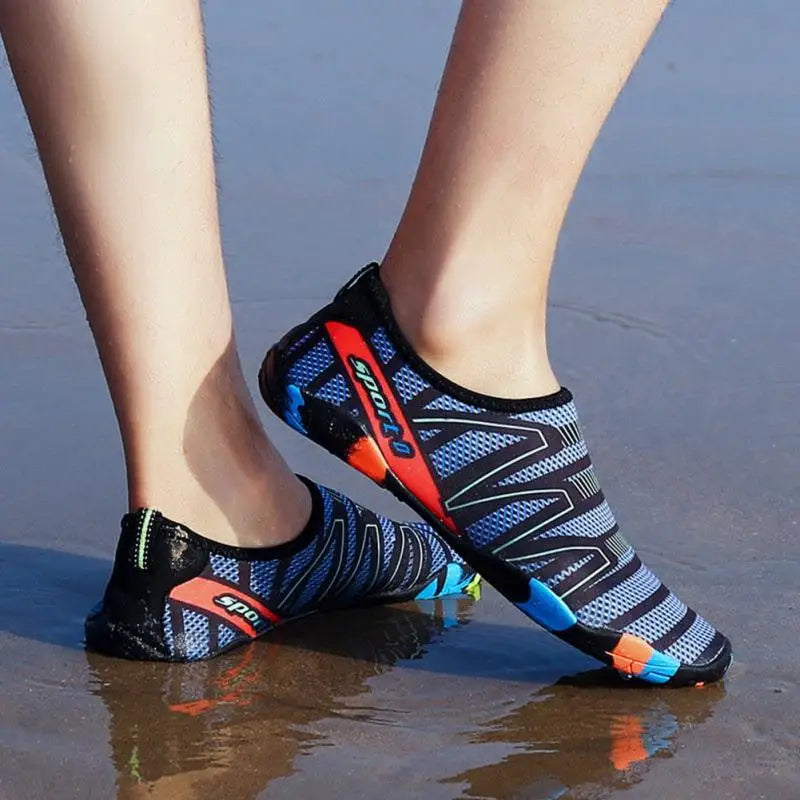 Unisex Swimming Shoes Water Sports Aqua Beach Surfing Slippers Upstream Light Athletic Footwear Swimming For Men Women