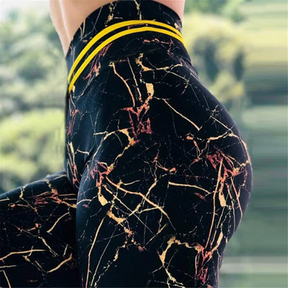 NADANBAO Sporting Leggings Women Green Wings Print Pants Multi Designs